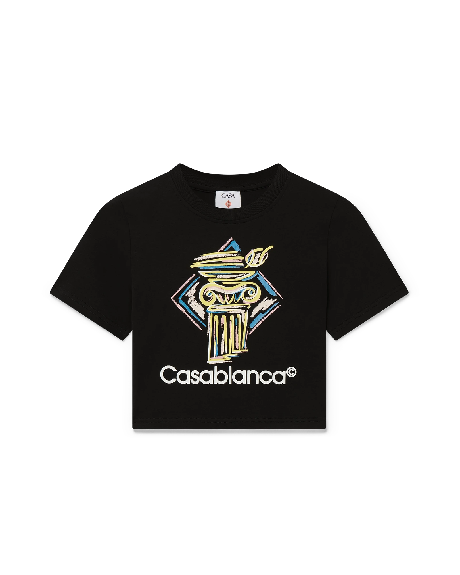 Diamond Column Baby Short Sleeve T-Shirt