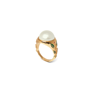 Pearl Signet Ring