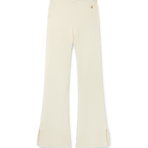 Textured Knitted Trousers