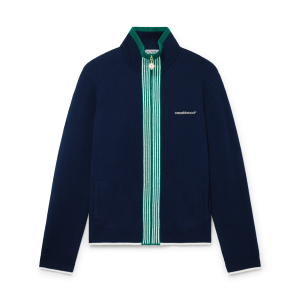 Knit Tennis Track Jacket