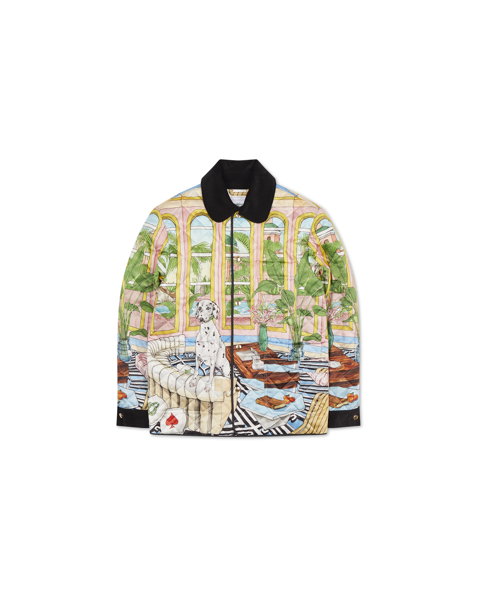 Dream House Printed Quilted Hunting Jacket