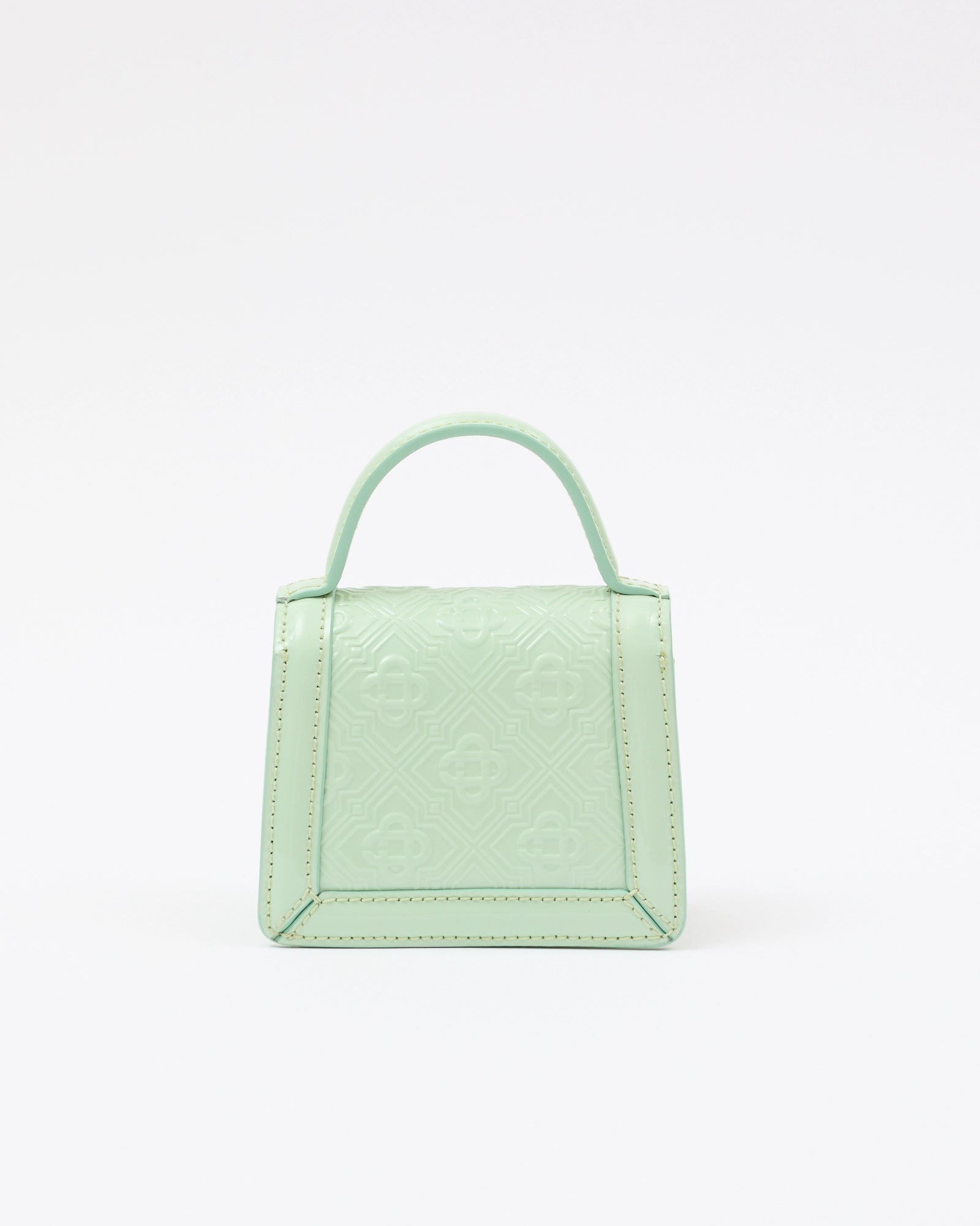 Mint Monogram Embossed Micro Jeanne Bag - Image 2