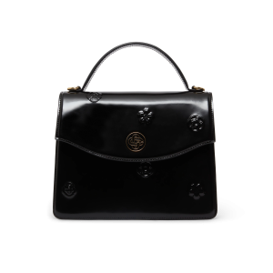 Black Emblems Jeanne Bag