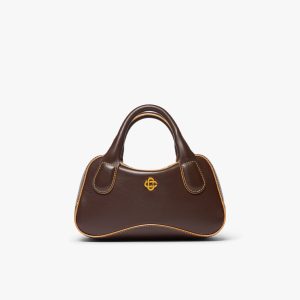 Brown Micro Bowling Bag