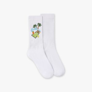 White Astral Plane Socks