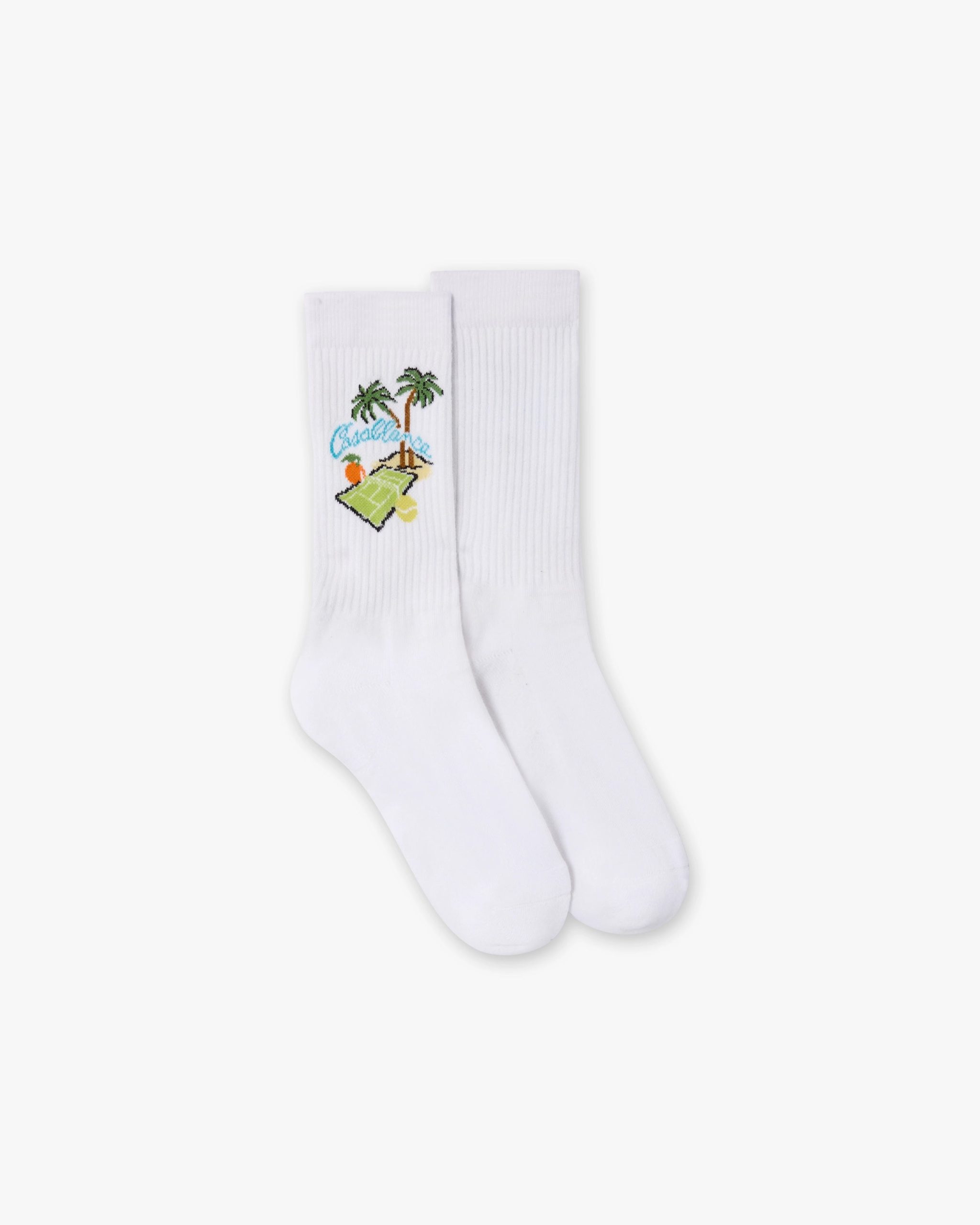 White Astral Plane Socks