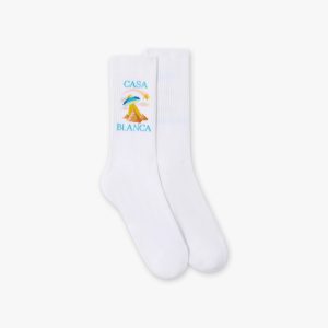White Phantasmagoria Socks