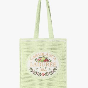 Mint Laduree x Casablanca Crochet Bag