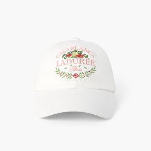 White Laduree x Casablanca Cap
