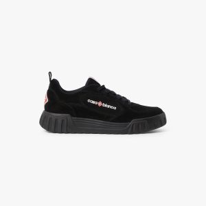 Women's Black Court Sneaker