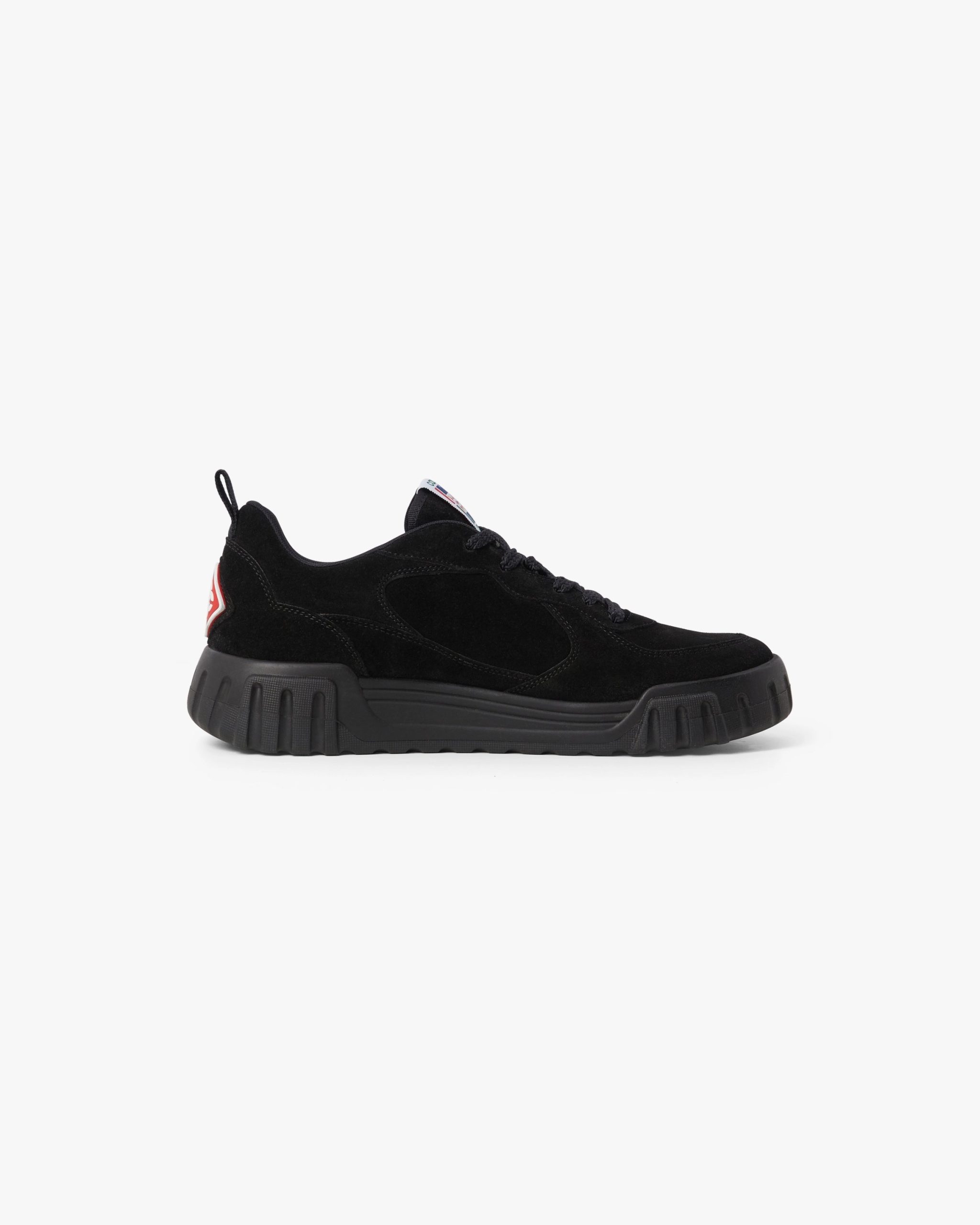Men's Black Court Sneaker - Image 2