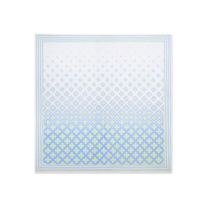 White Degrade Monogram Pareo