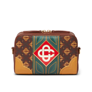 Brown Monogram Crossbody Bag