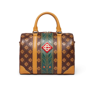 Brown Mini Monogram Weekender