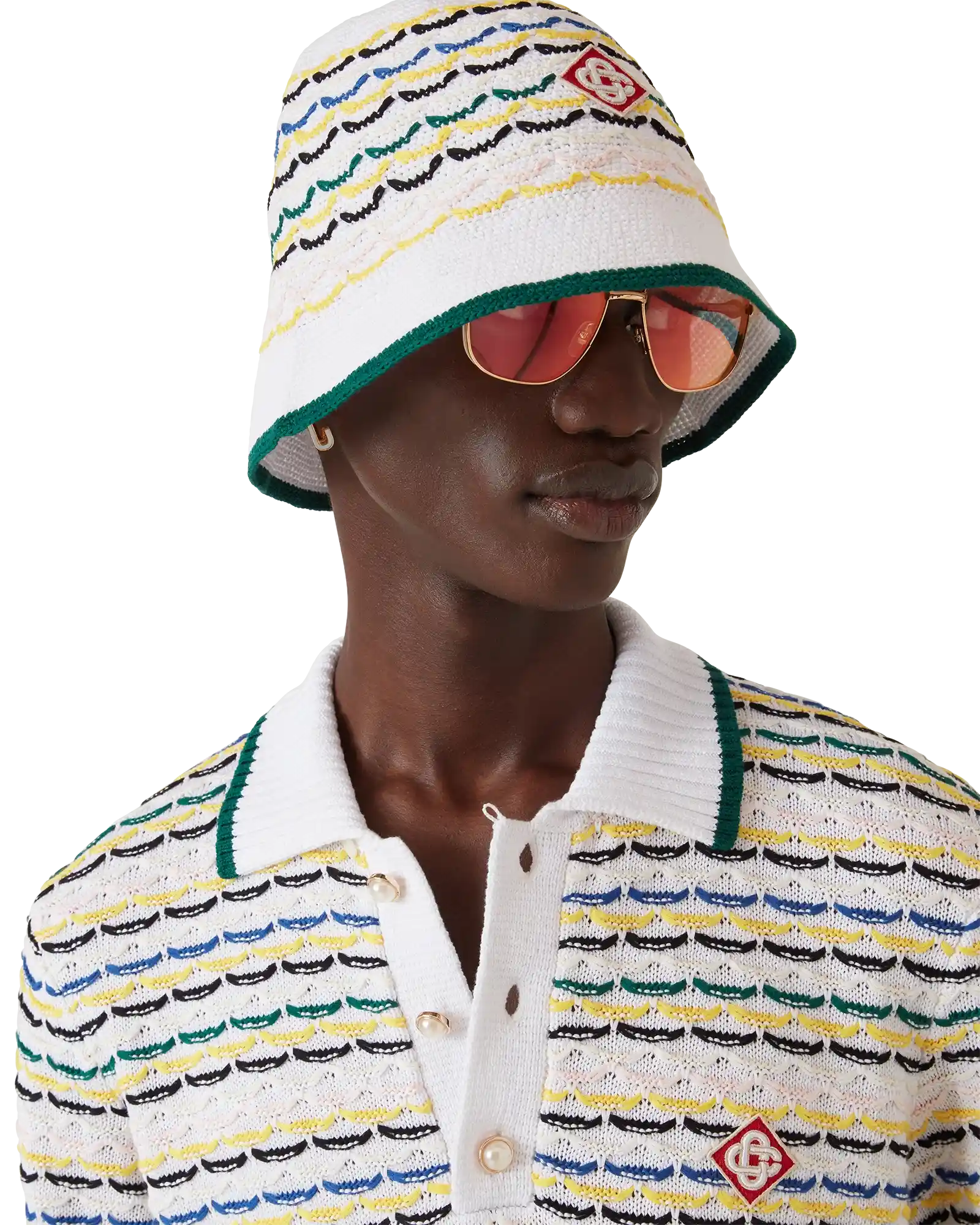 Tuck Stitch Hat - Image 2