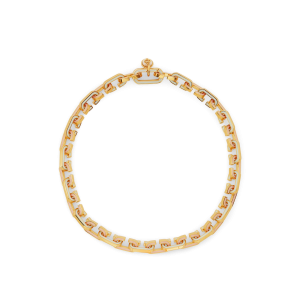 Enamel C Link Bracelet