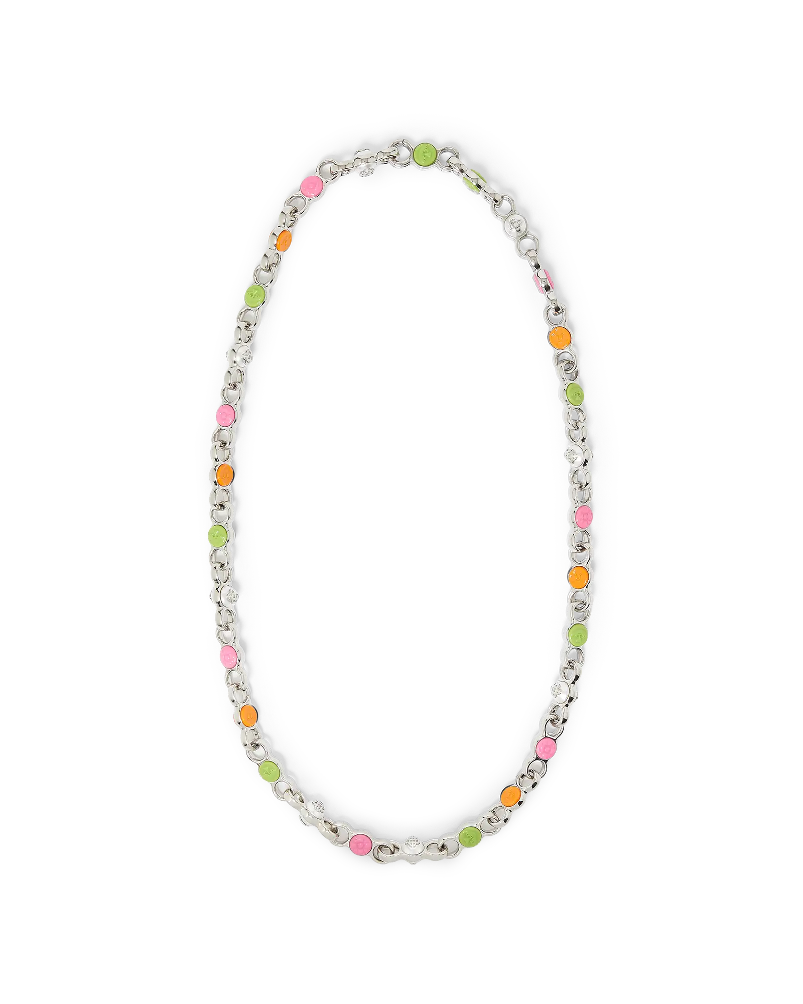 Bull Link Chain Long Necklace