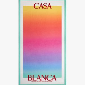 Glass Gradient Logo Square Towel