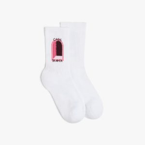 Aubergine Arch Socks