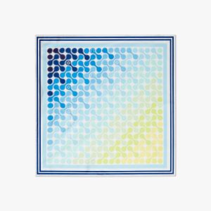 Tennis Tile Large Silk Scarf