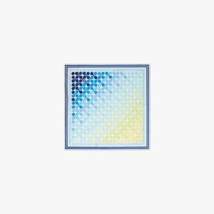Gradient Tennis Tile Medium Silk Scarf