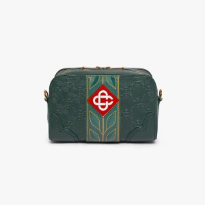 Green Monogram Crossbody Bag
