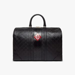Black Monogram Weekender Bag