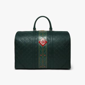 Green Monogram Weekender Bag