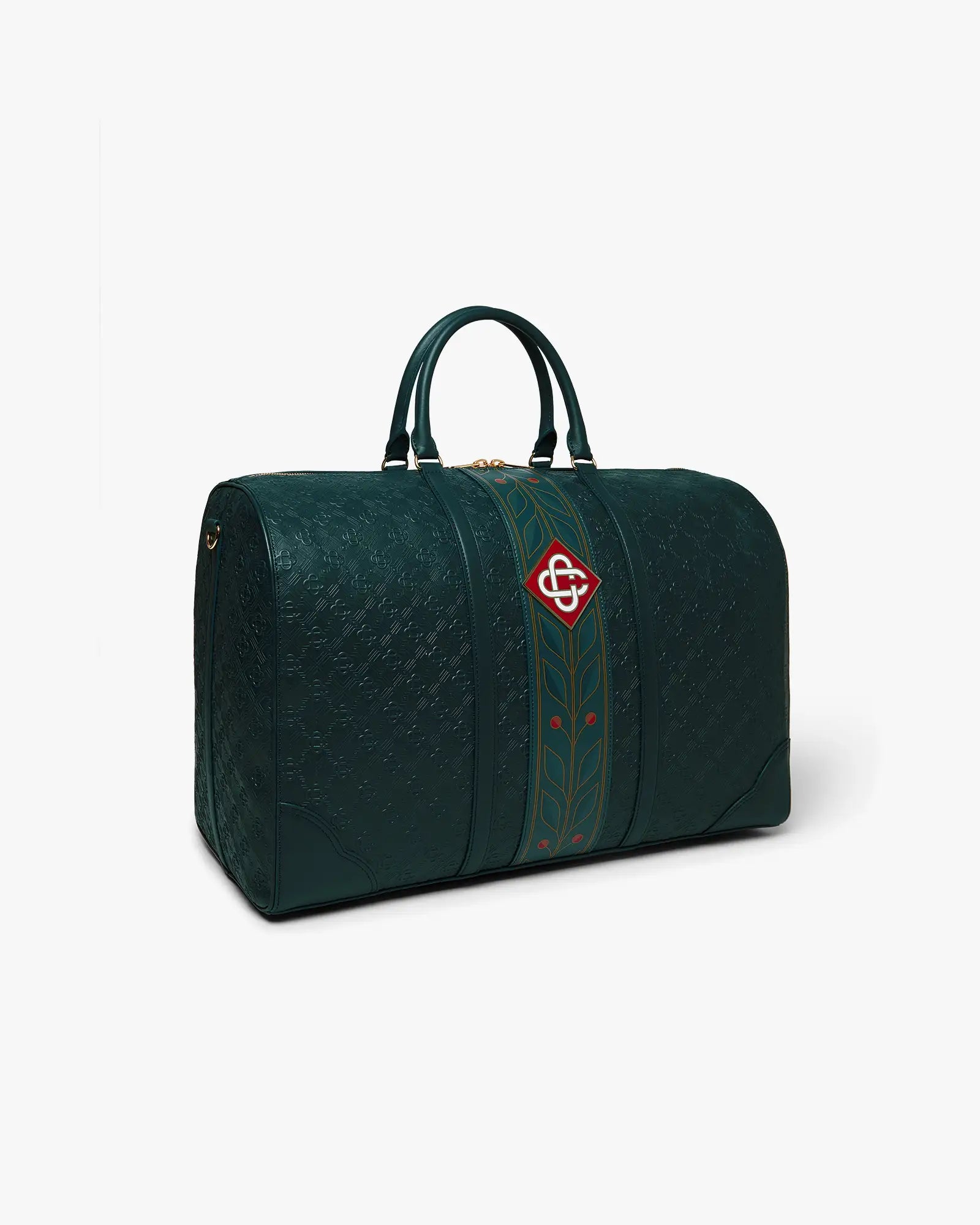 Green Monogram Weekender Bag - Image 3