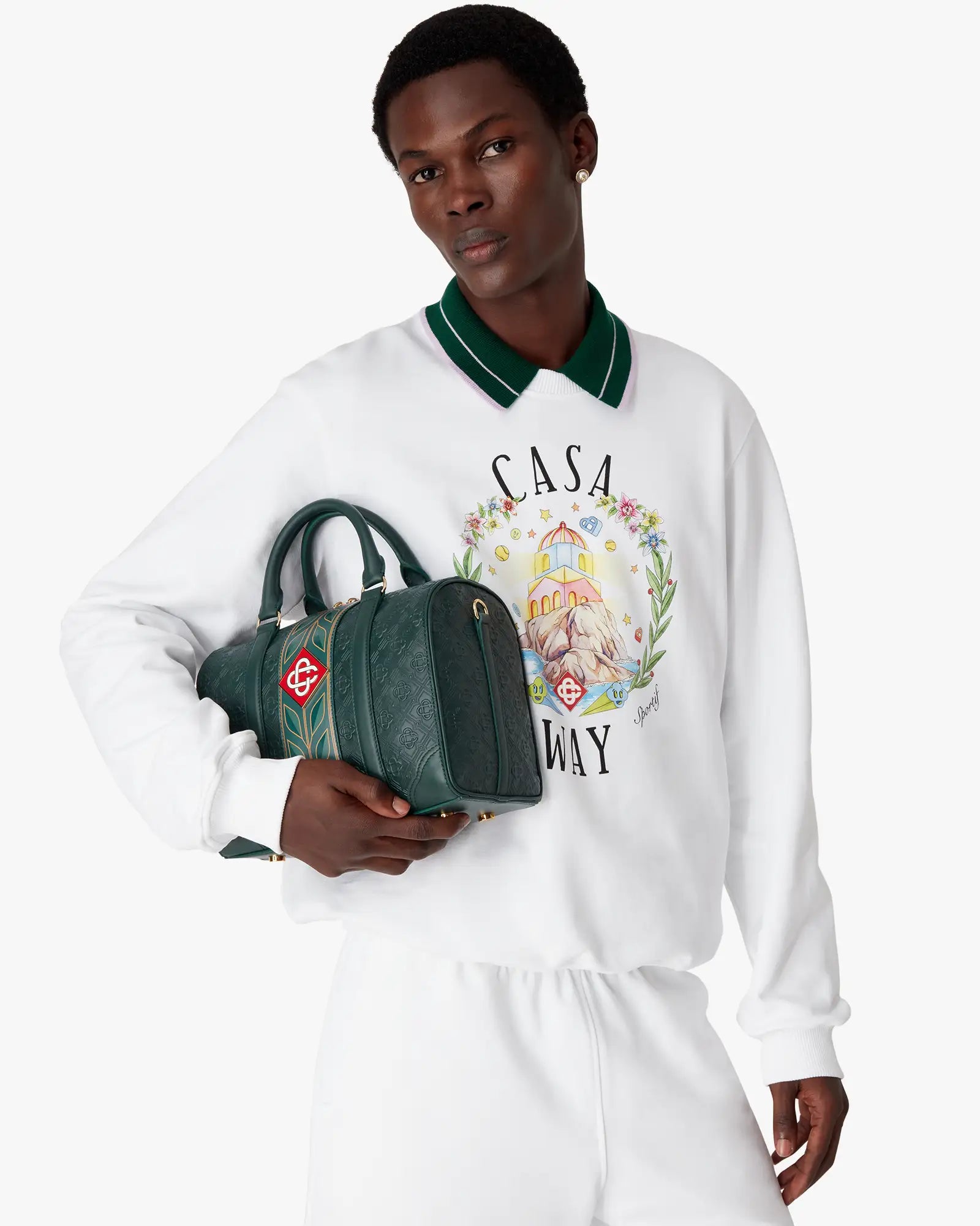 Green Mini Monogram Weekender Bag - Image 2
