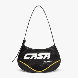 Black Slim Biker Bag