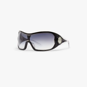 Black Outline Shield Sunglasses