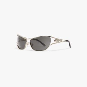 Black Outline Sport Sunglasses