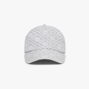 Grey Jacquard Hat