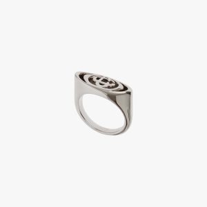 Ripple Logo Signet Ring