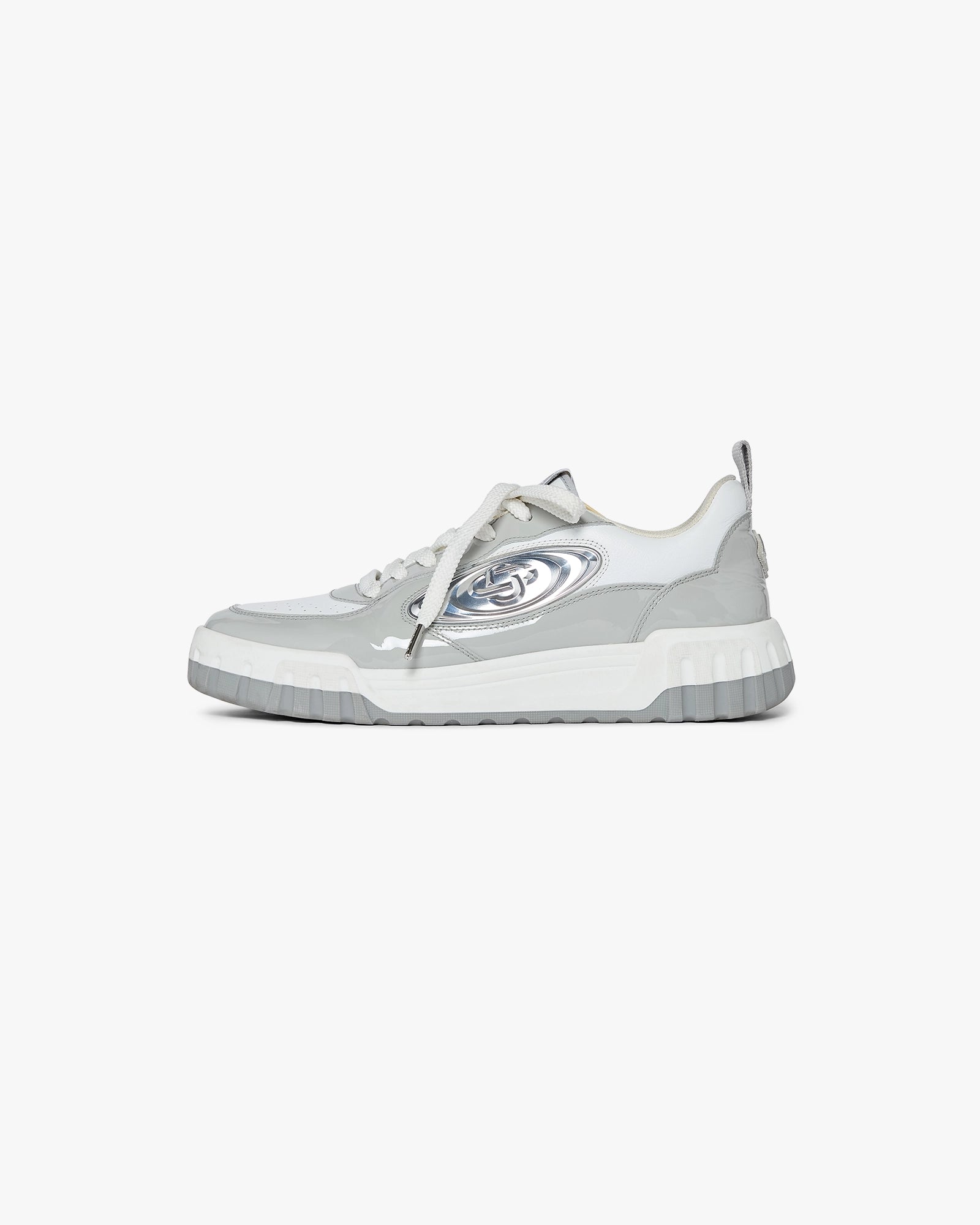 Men's Court Silver Sneakers - Image 3