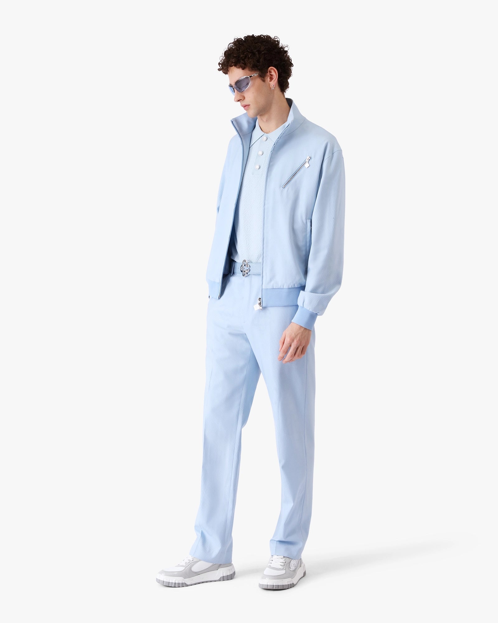 Men's Court Silver Sneakers - Image 2