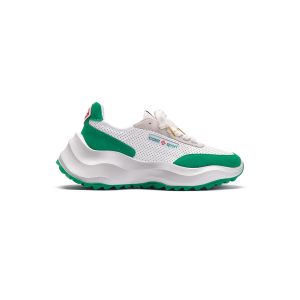 Women's Atlantis White & Tennis Green Sneaker