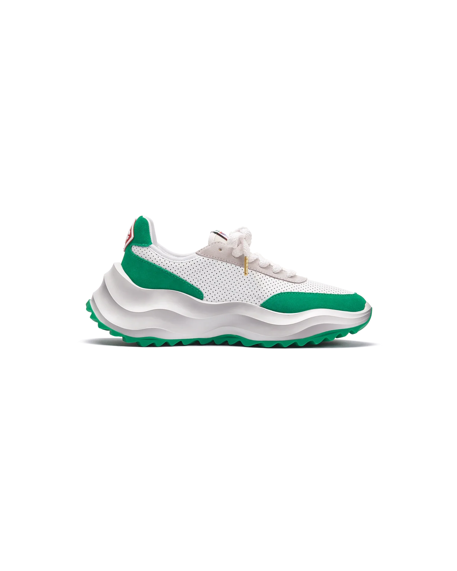 Women's Atlantis White & Tennis Green Sneaker - Image 2