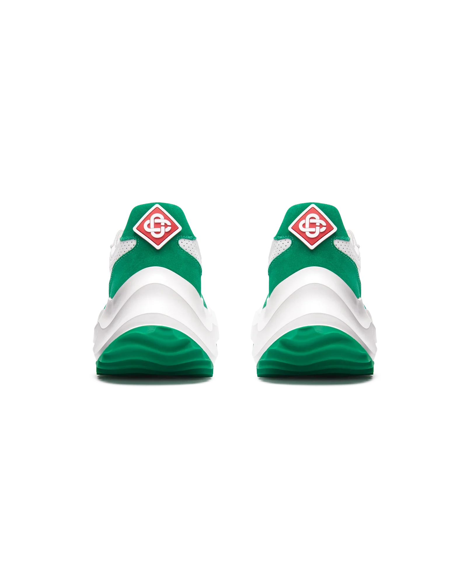 Women's Atlantis White & Tennis Green Sneaker - Image 8