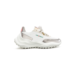 Men's Atlantis White & Chrome Sneaker