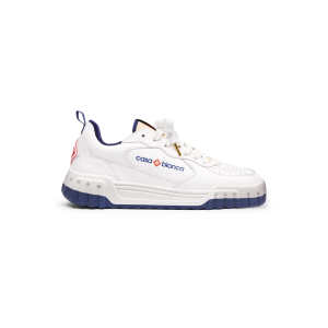 Men's Court White & Navy Sneaker