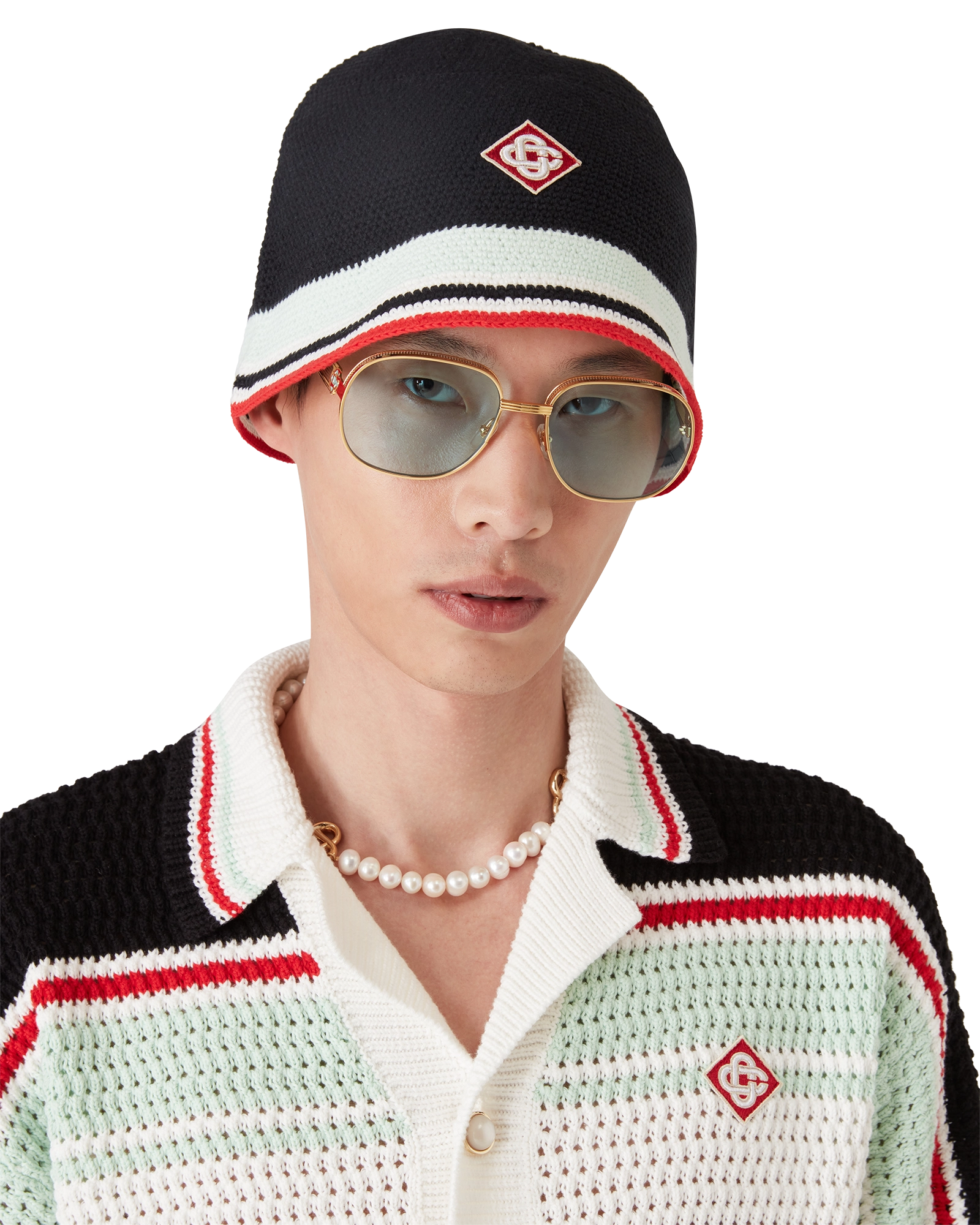 Stripe Crochet Hat - Image 2