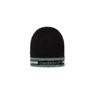 Stripe Mohair Beanie
