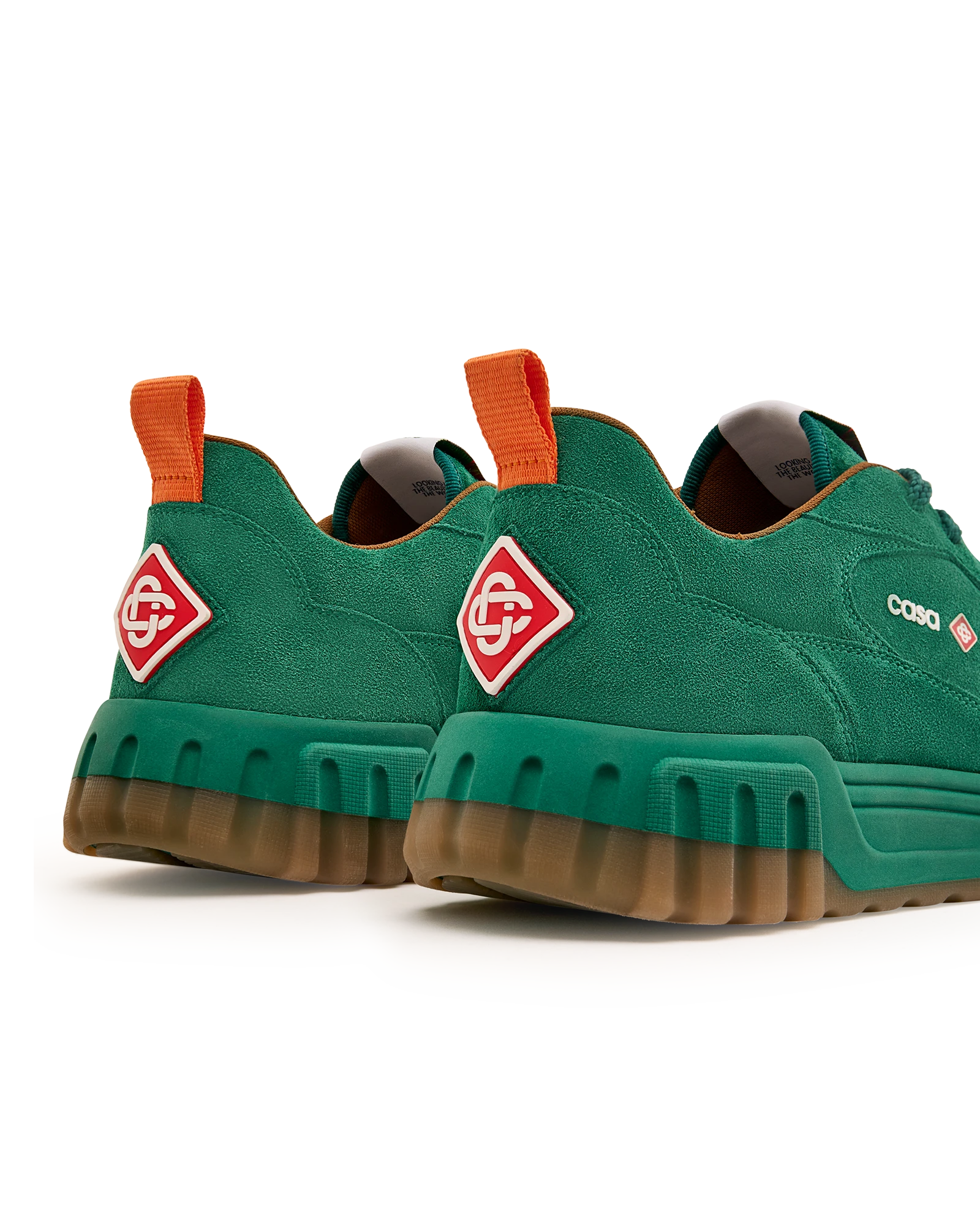 Men's Green Suede Court Sneaker - Image 5