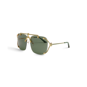 Gold & Green The Pilot Sunglasses