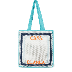 Stripe Crochet Bag