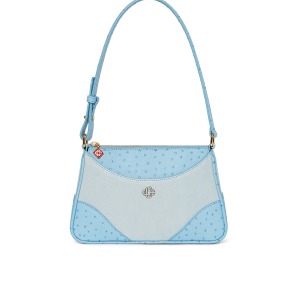 Blue Jeanne Pochette Shoulder Bag