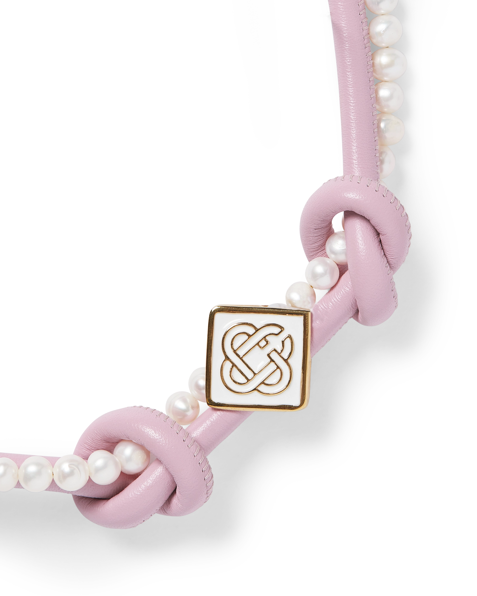 Pink Knotted Necklace - Image 5
