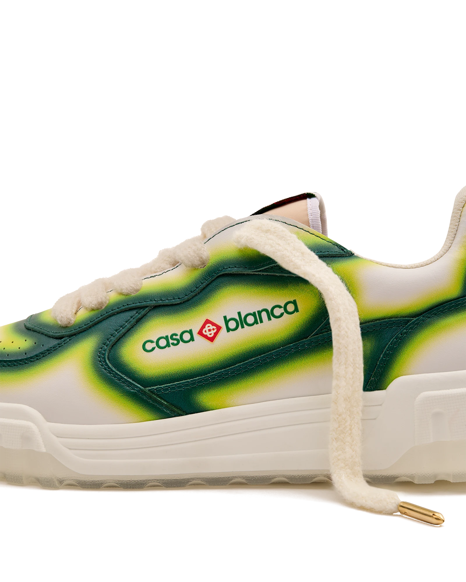 Men's Court Green Fade Sneaker - Image 9